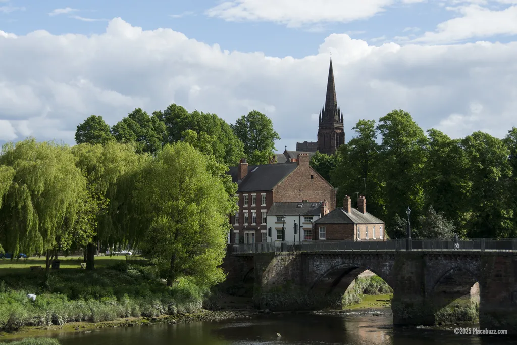 Beautiful scenic view of Chester